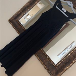 Calvin Klein mid length black dress